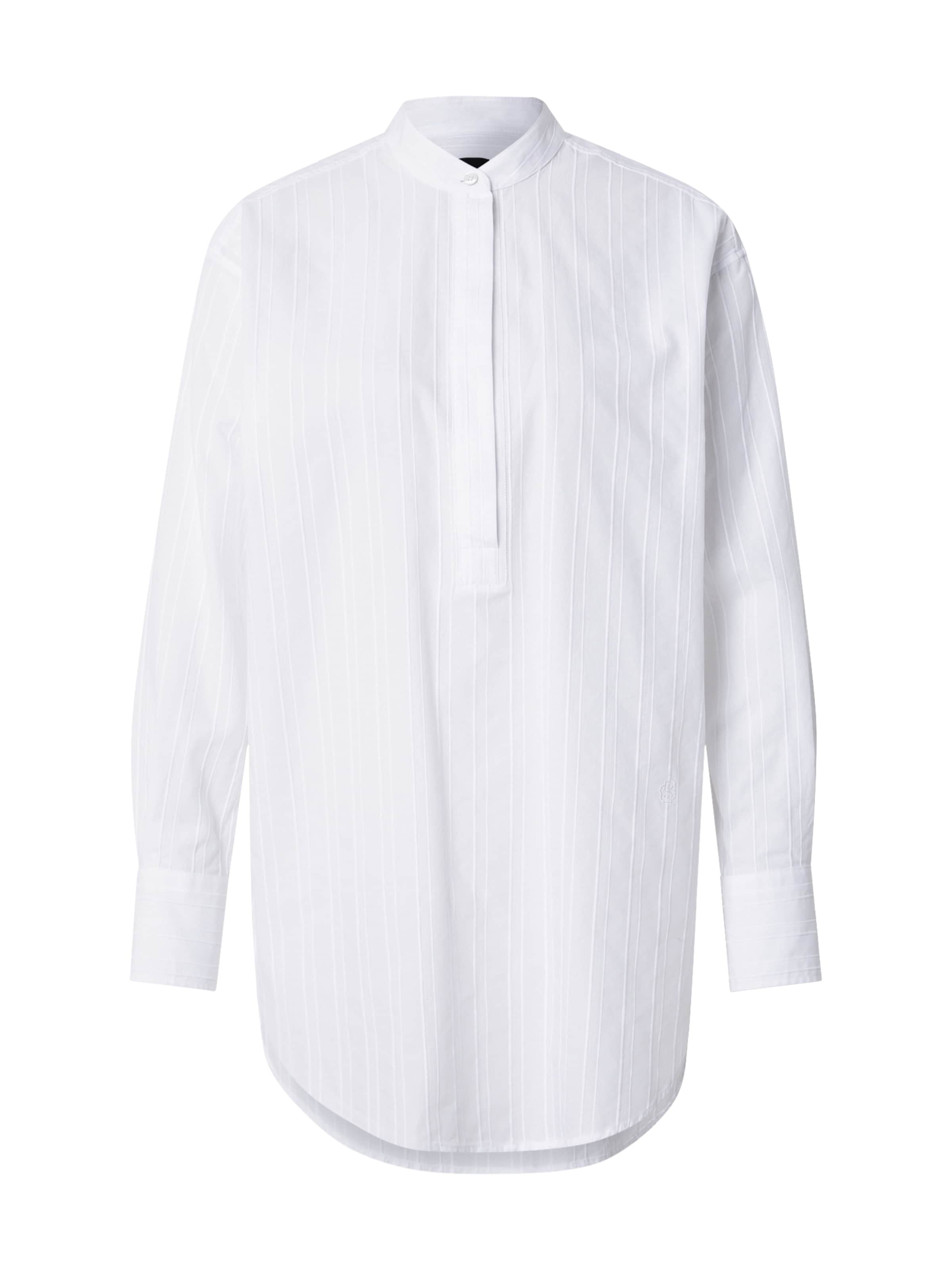 Camicia da donna &#x27;Brooke_Wednesday&#x27; di BOSS in bianco: frontale