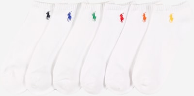 Polo Ralph Lauren Къси чорапи в синьо / зелено / оранжево / бяло, Преглед на продукта