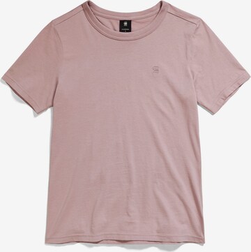 T-shirt 'Core' G-Star RAW en rose : devant