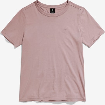 G-Star RAW T-shirt 'Core' i rosa: framsida