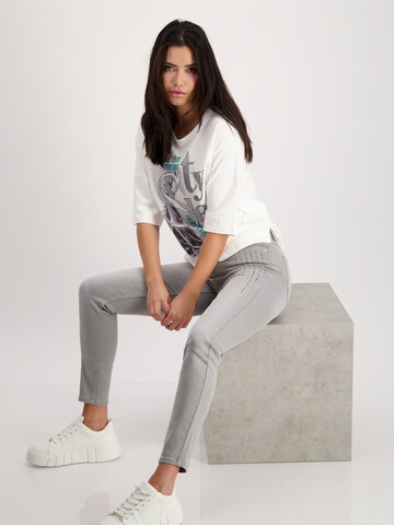 Coupe slim Jean 'Hose' monari en gris