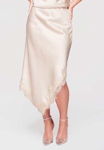 Ombre Rok in Beige