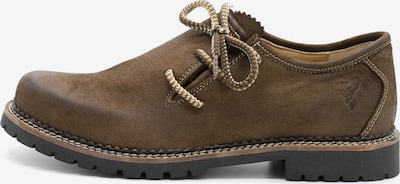 SPIETH & WENSKY Chassure folklorique 'Gerd' en 39 en beige / brun foncé, Vue avec produit