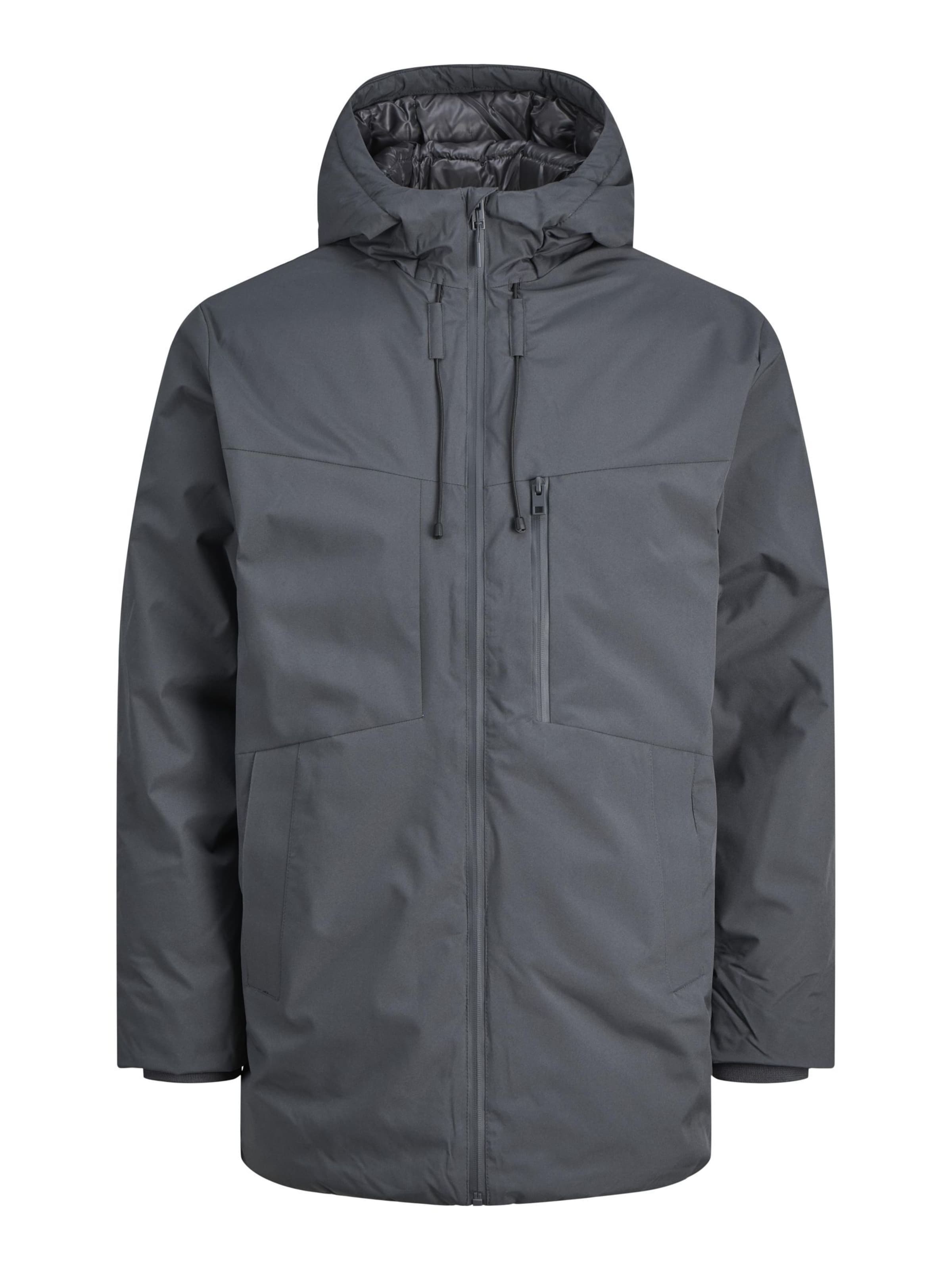 Giacca invernale 'JJPayne' di JACK & JONES in grigio: frontale