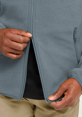 JACK WOLFSKIN Funkčná flisová bunda - Sivá