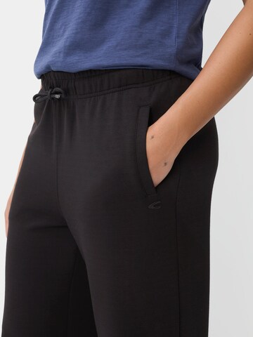 CAMEL ACTIVE Wide leg Pants in Black