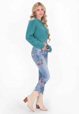 IZIA - Jersey en verde