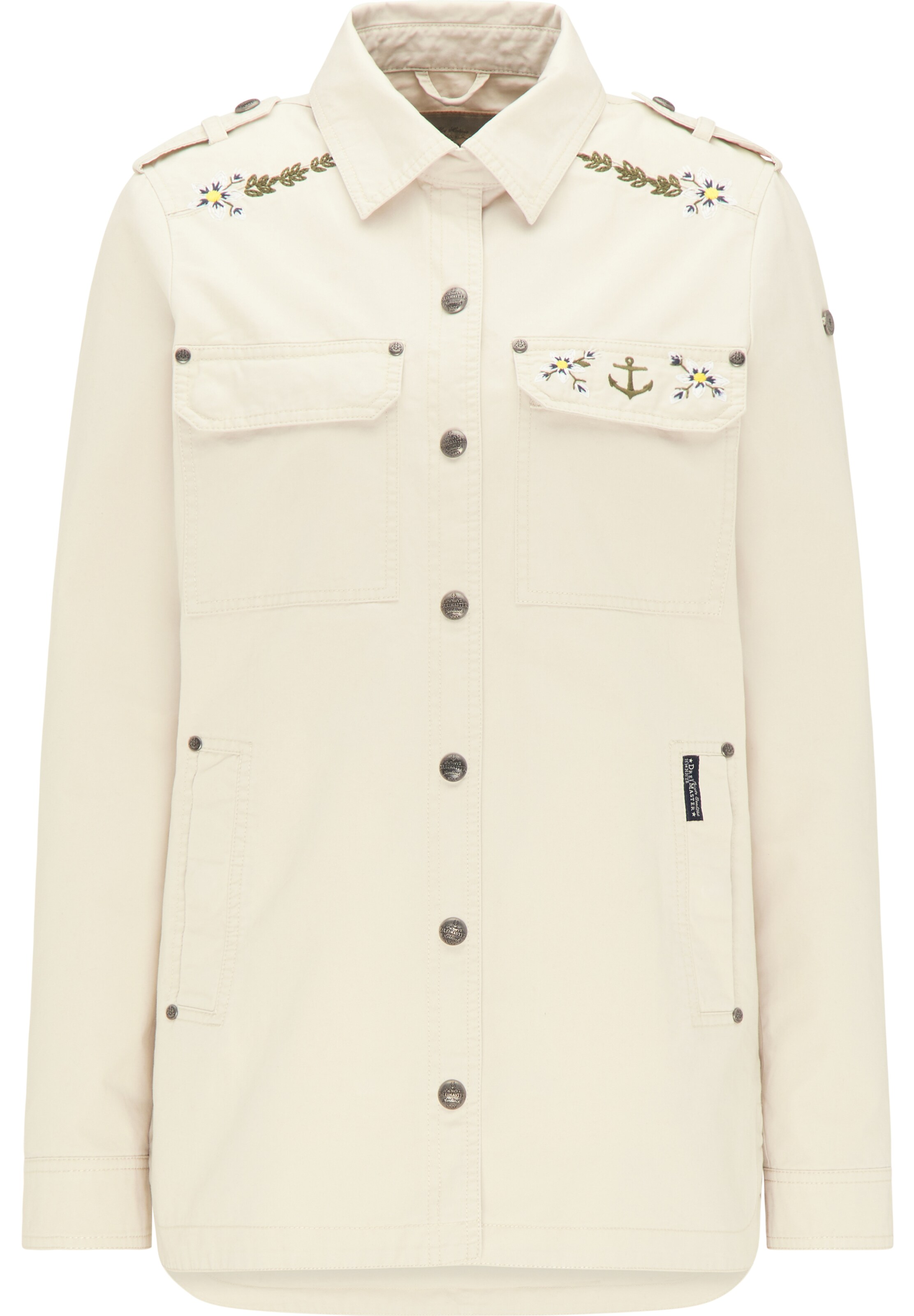 DreiMaster Vintage Tussenjas in Beige: voorkant