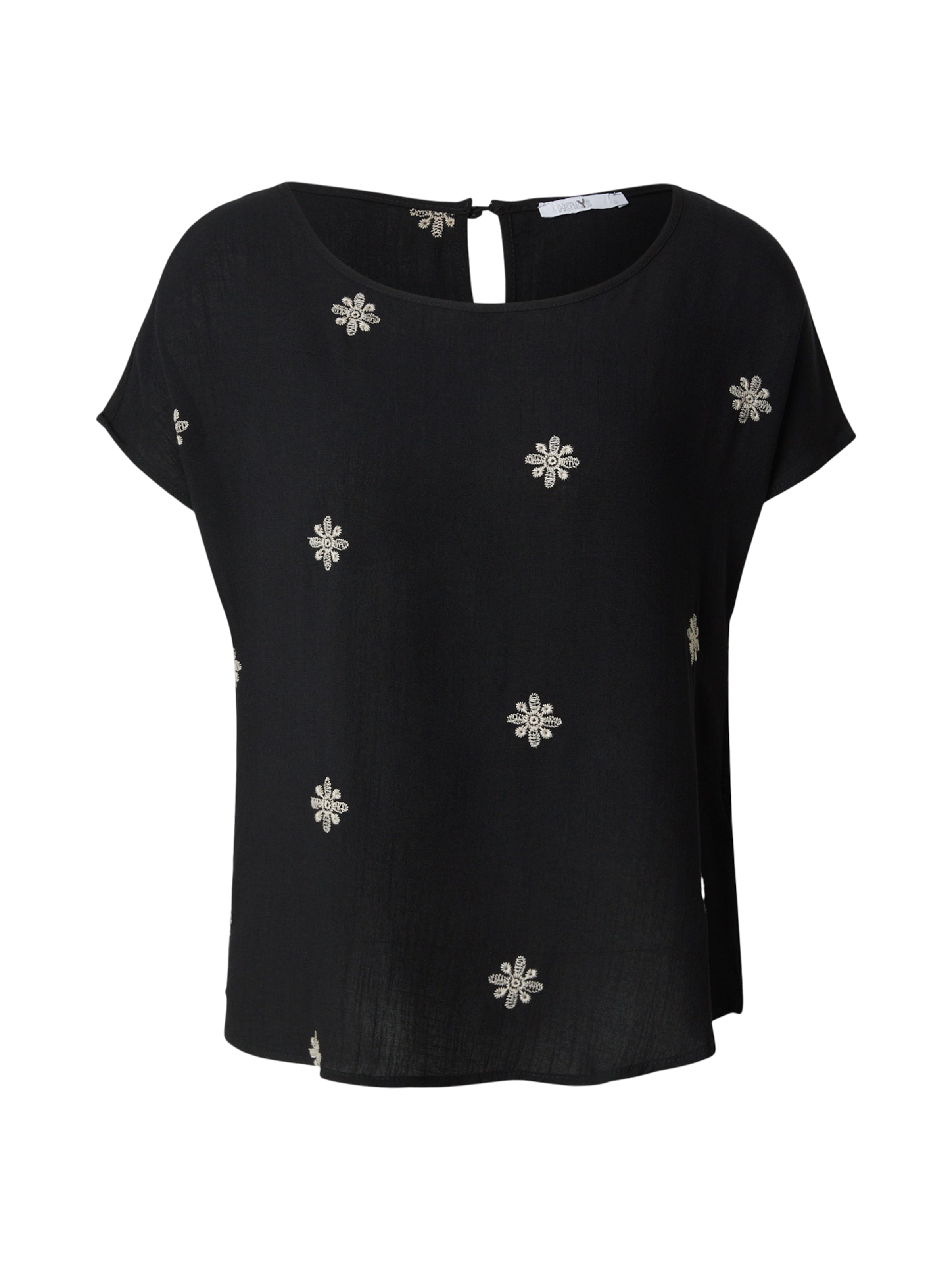 Hailys Pusero 'Fa44rine' värissä musta / luonnonvalkoinen, Tuotenäkymä