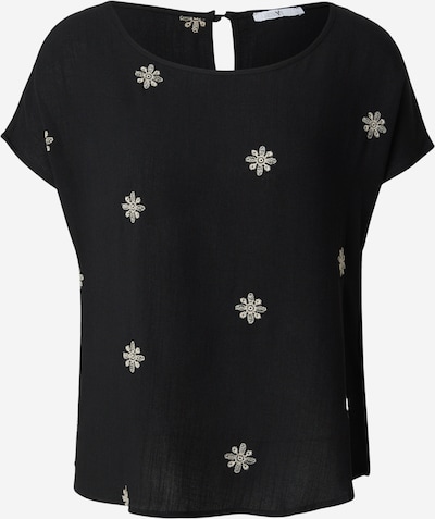 Hailys Pusero 'Fa44rine' värissä musta / luonnonvalkoinen, Tuotenäkymä