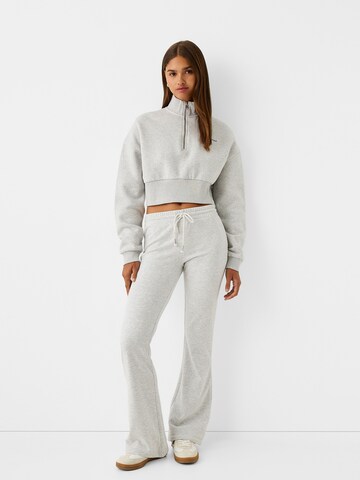 Bershka Sweatshirt in Grau