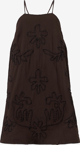 Abito estivo 'MIA' di TOPSHOP in marrone: frontale