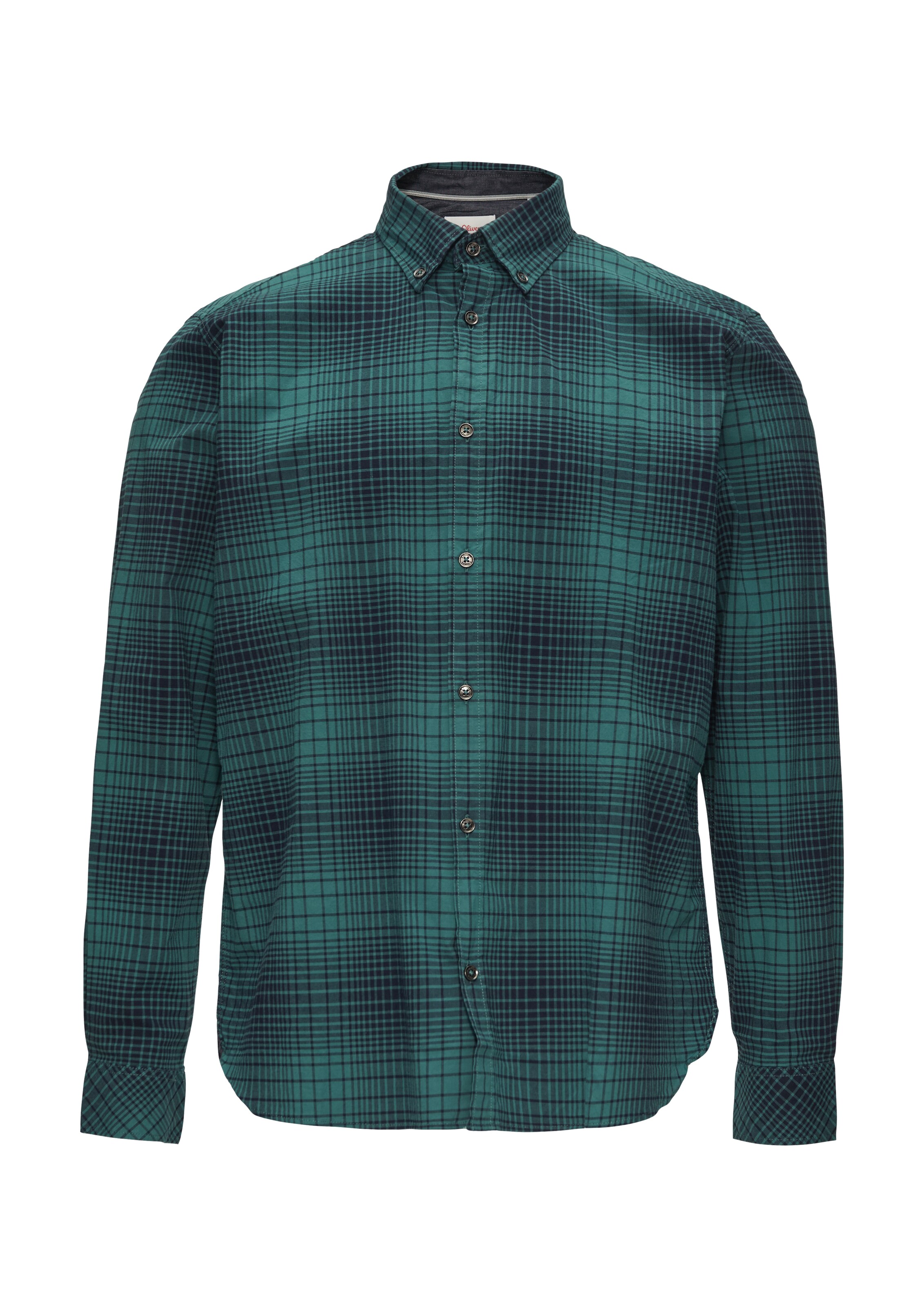 s.Oliver Overhemd in Blauw: voorkant