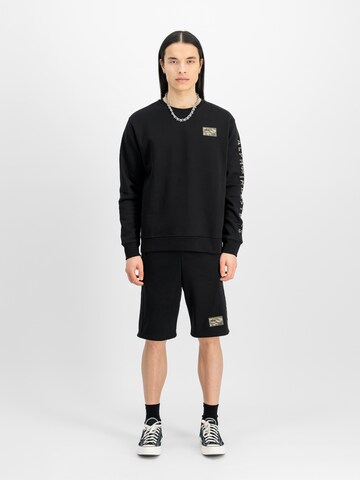 ALPHA INDUSTRIES - regular Pantalón en negro