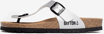 Bayton T-bar sandals 'Mercure' in Grey: front