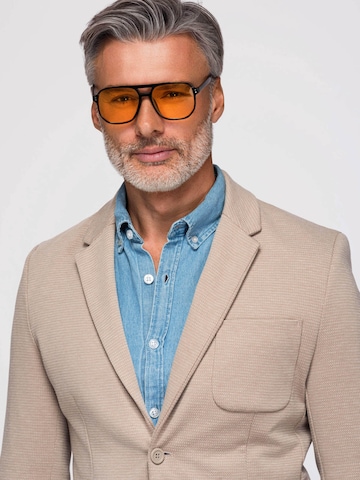 Ombre Regular Fit Sakko‌‌‌‌‌‌‌ in Beige