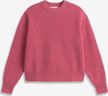 Thinking MU Pullover 'Carmen' in Pink: Vorderseite