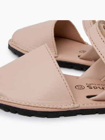 Sandales Pisamonas en beige