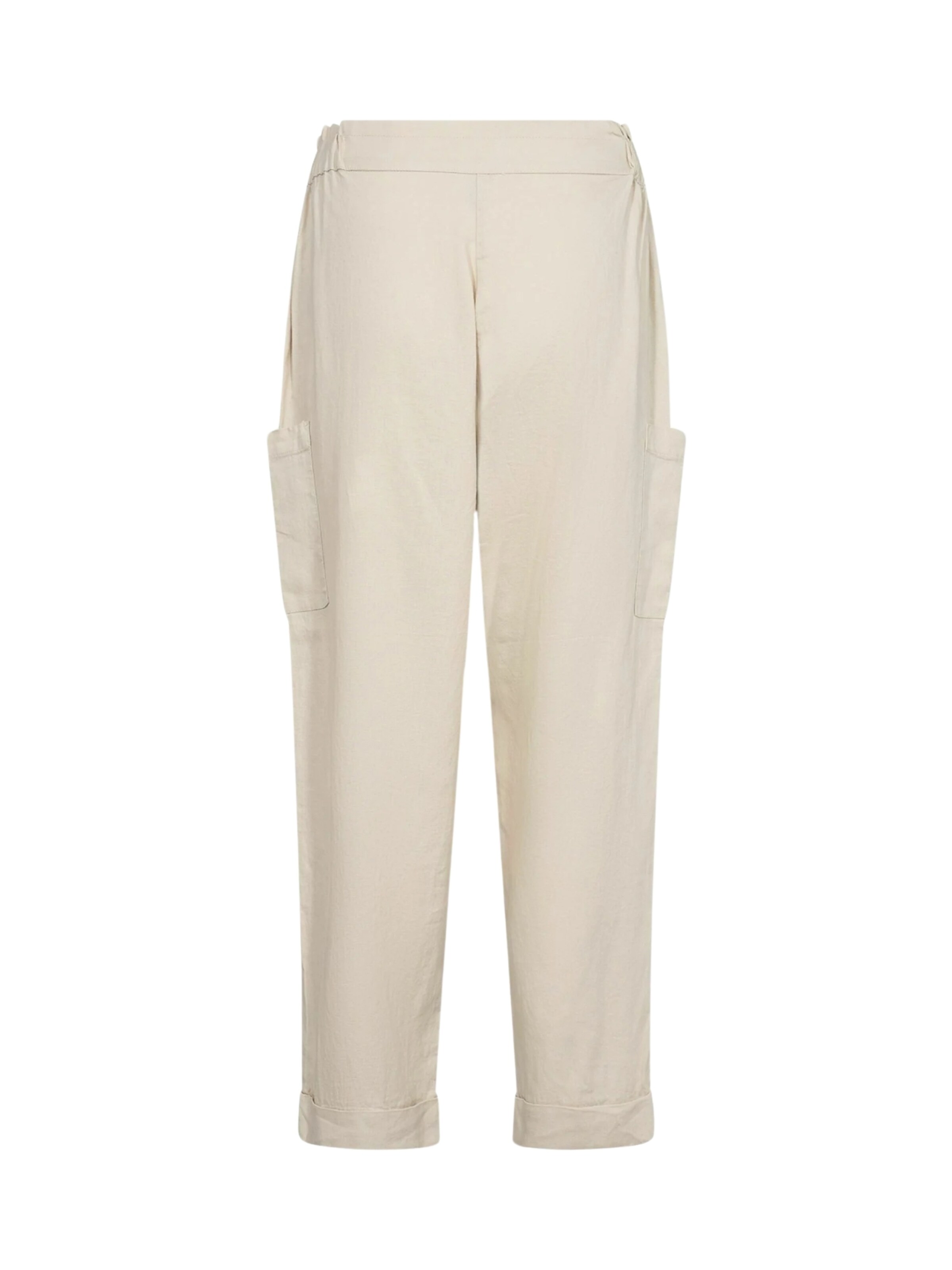 Soyaconcept Regular Cargobroek 'Ina 56-B' in Beige