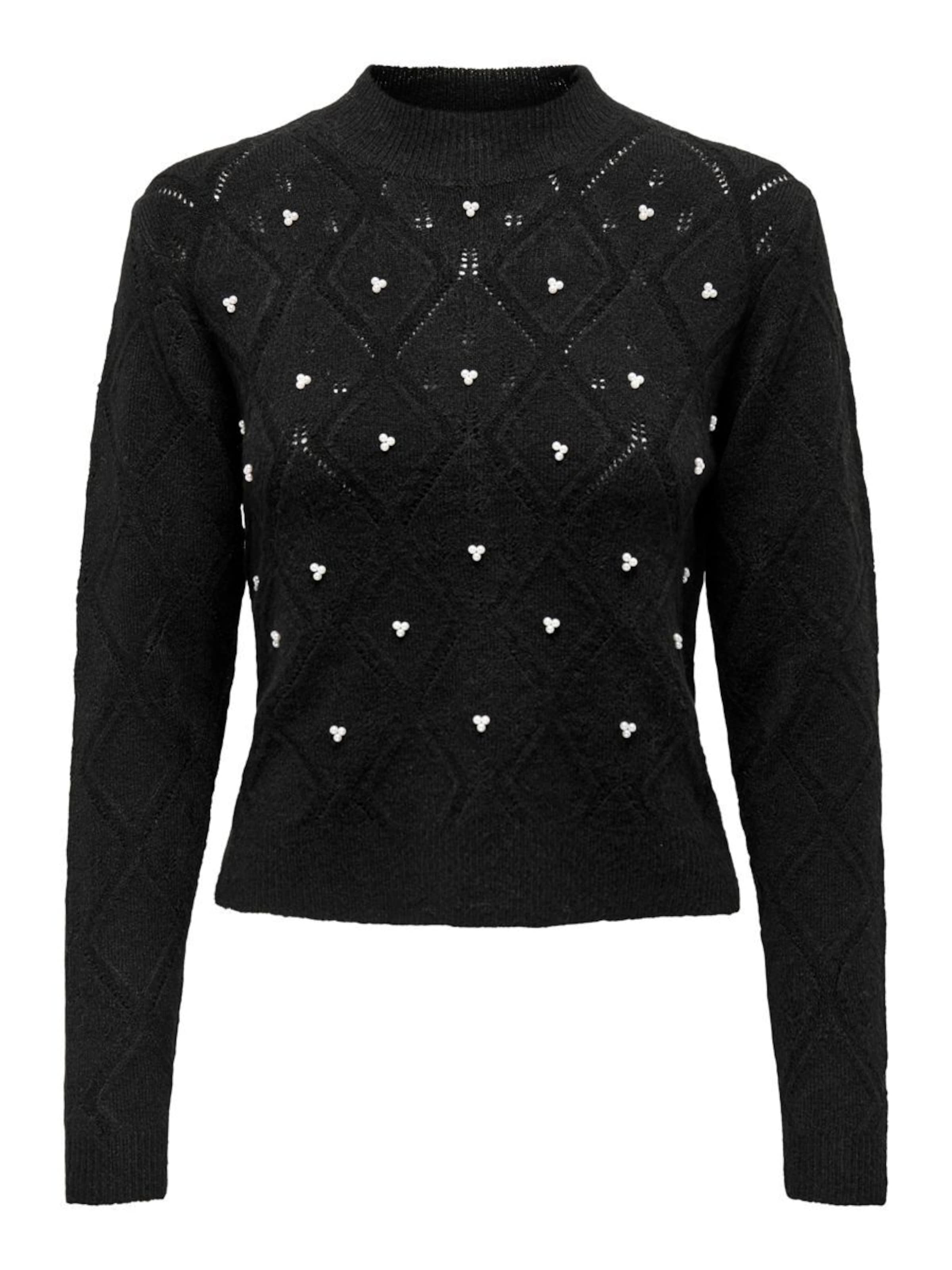 JDY Πουλόβερ 'JDYNOOMI' σε μαύρο: μπροστά