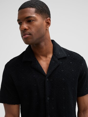 Coupe regular Chemise 'Joseph' STRELLSON en noir