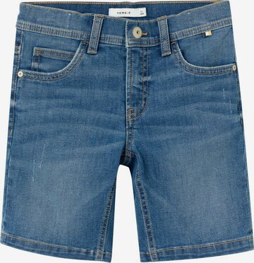 NAME IT Slimfit Jeans 'Silas' i blå: framsida