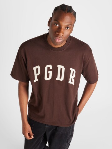 T-Shirt 'LAYTON' Pegador en marron : devant