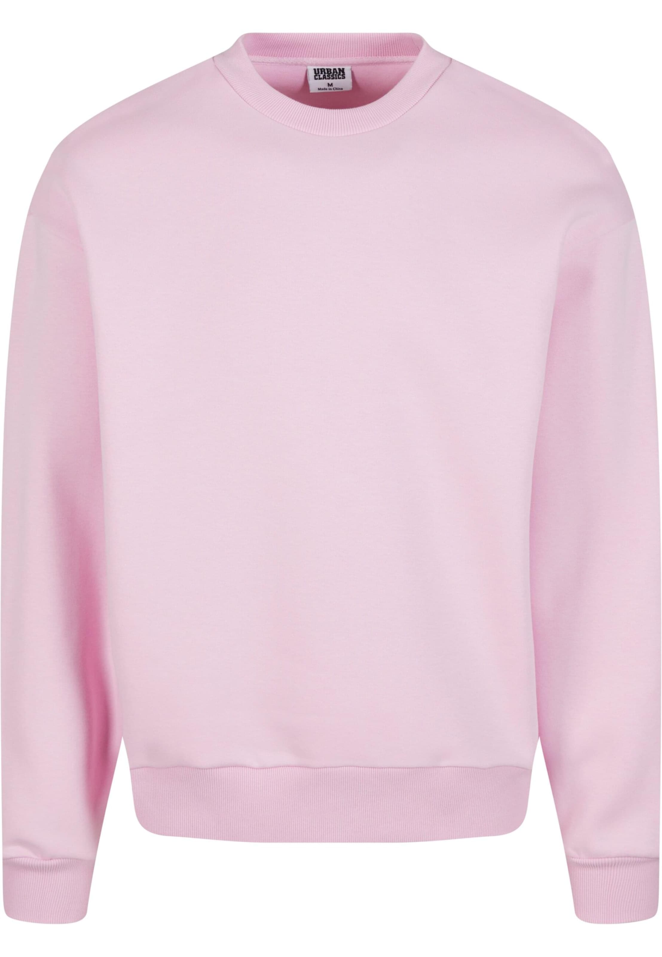 Urban Classics Sweatshirt Fluffy in Light Pink ABOUT YOU