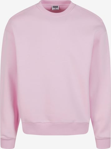 Sweat-shirt Urban Classics en rose : devant