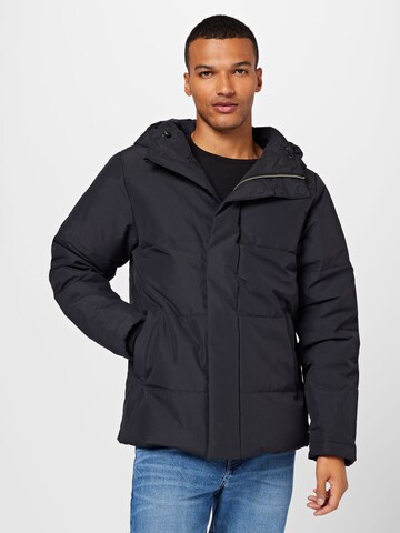 anerkjendt Between-season jacket 'MADS' in Black: front