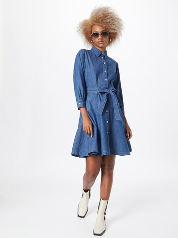 Lauren Ralph Lauren Shirt Dress 'ZYLPHA' in Blue