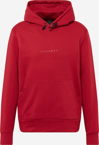 Hackett London Sweatshirt in Rood: voorkant