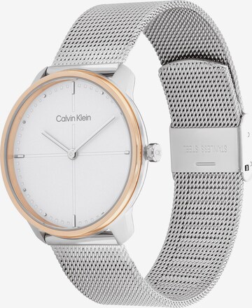 Calvin Klein Analogt ur i sølv