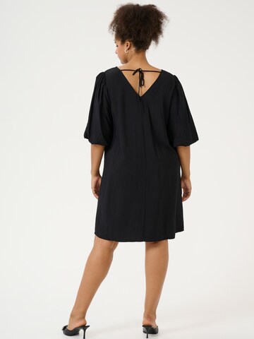 KAFFE CURVE Kleid 'Gabbi' in Schwarz