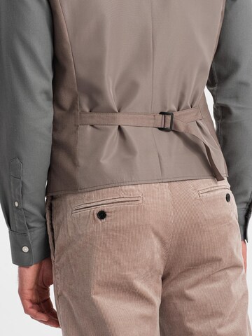 Ombre Bodywarmer 'OM-BLZV-0112' in Beige