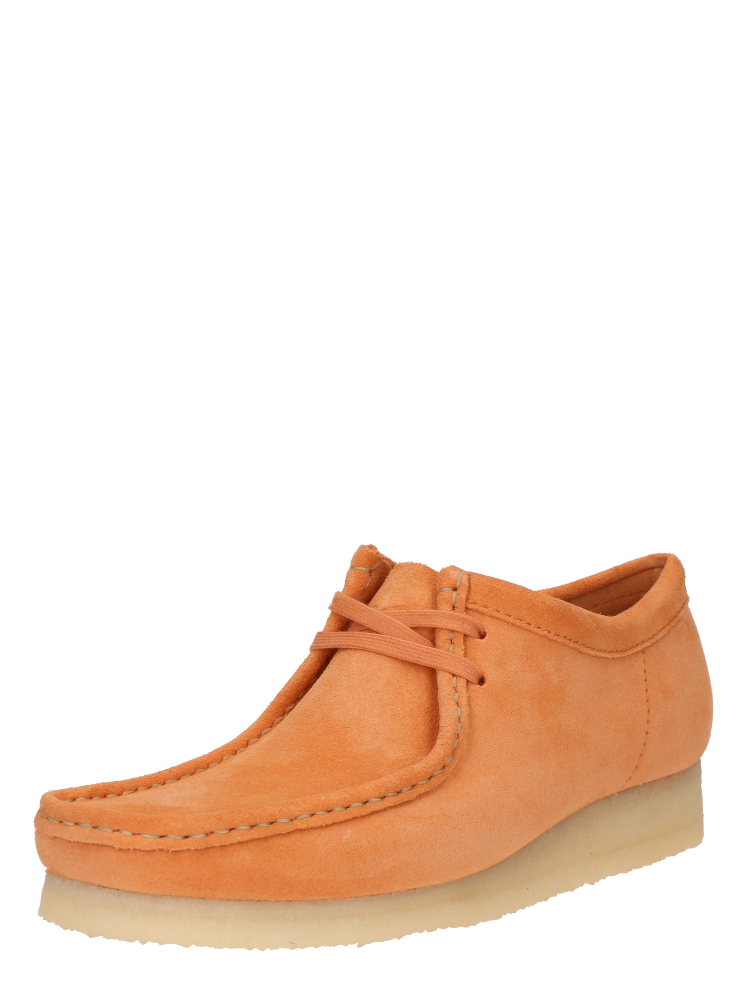 Clarks Originals Mokassin 'Wallabee' in Orange: Vorderseite