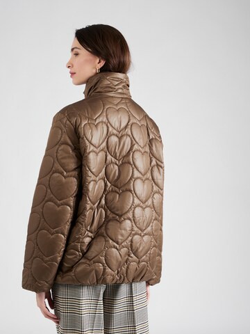 VERO MODA Winter Jacket 'VMWILLOWMIE' in Brown