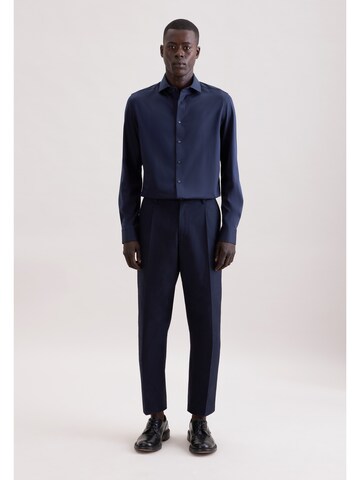 SEIDENSTICKER Regular Fit Hemd in Blau