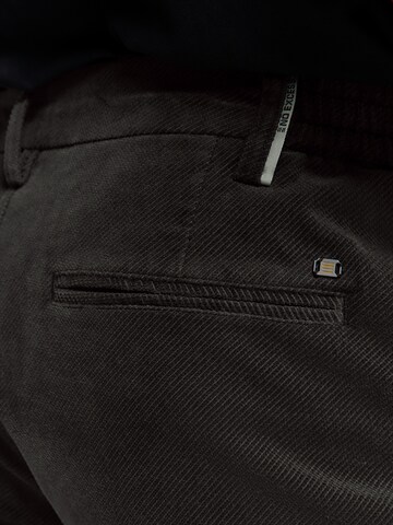 No Excess Slim fit Trousers in Black