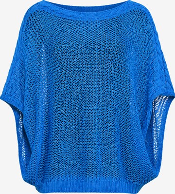 Süel knitwear - Jersey 'Birthday' en azul: frente