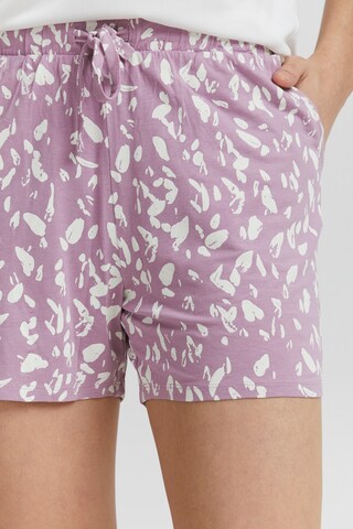 ICHI Regular Shorts 'IHLISA' in Lila