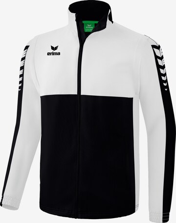 ERIMA Trainingsjack in Zwart: voorkant