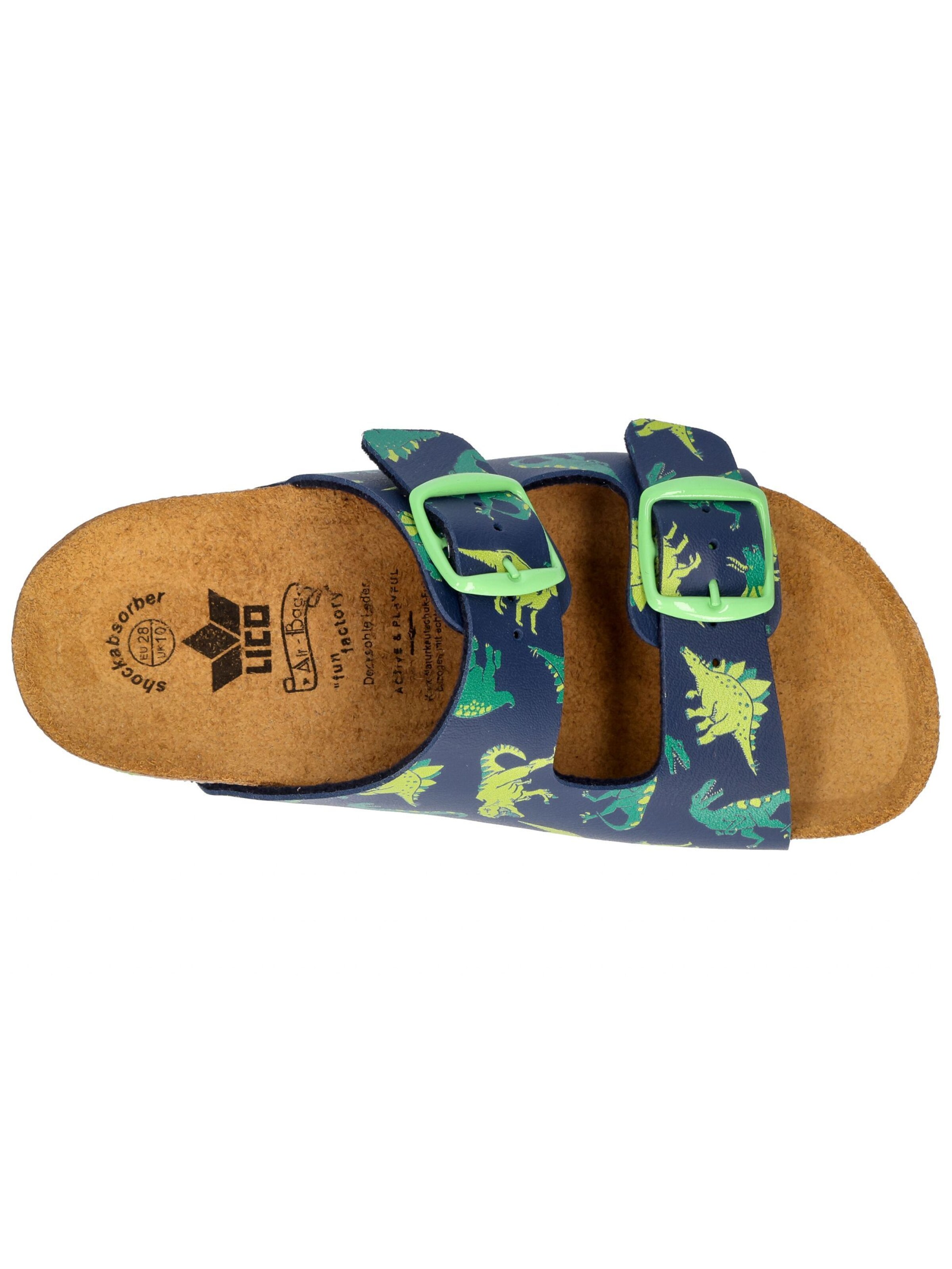 LICO Pantolette 'Universe' in Grün