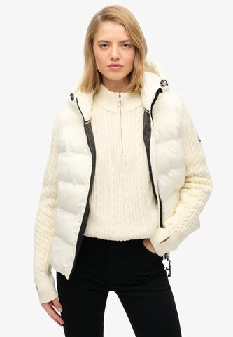 Superdry Tussenjas in Wit