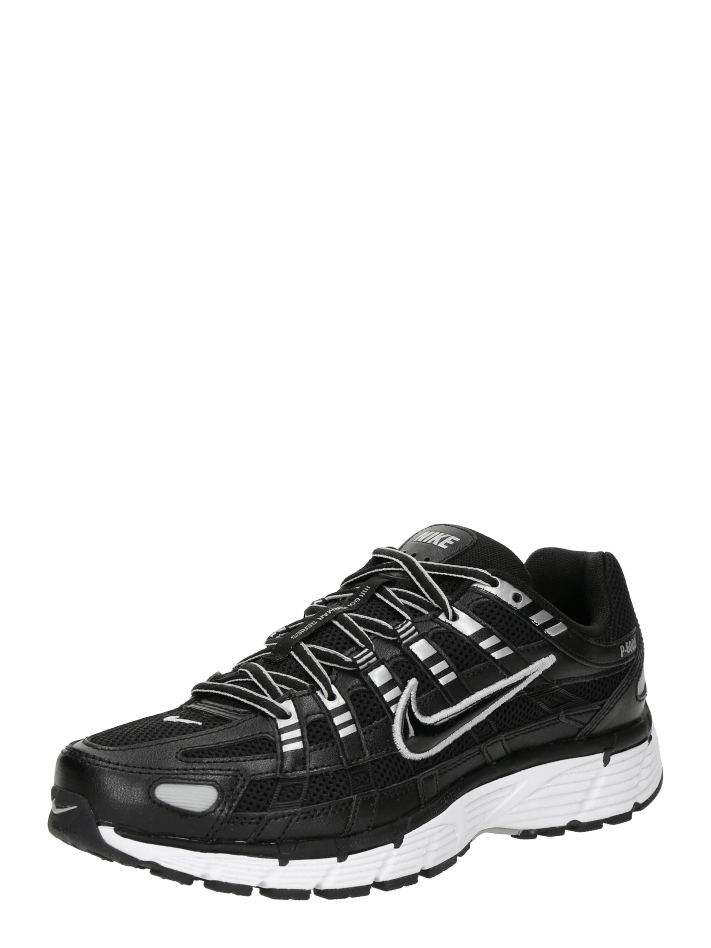 Nike SportswearNiske tenisice 'P-6000' - crna boja: prednji dio