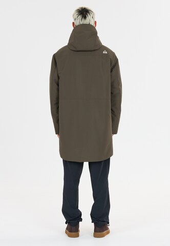 SOS Winter Jacket 'Trikora' in Brown