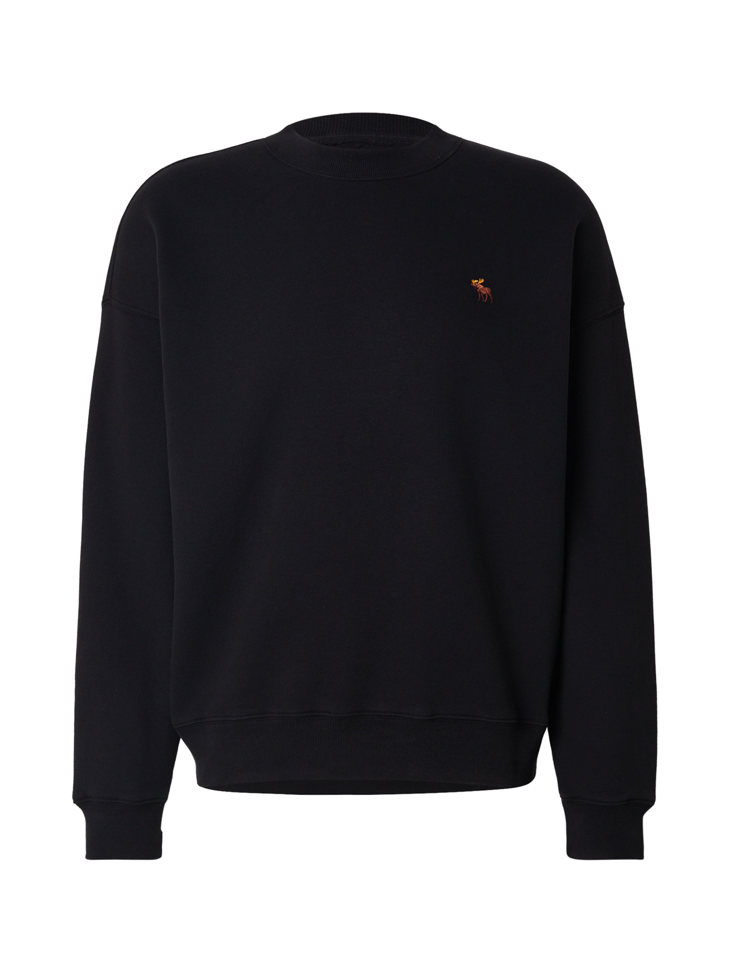 Abercrombie & Fitch Collegepaita 'ICON ESSENTIAL' värissä musta, Tuotenäkymä