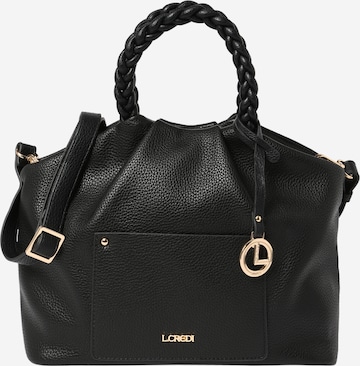 L.CREDI Handbag 'Kailee' in Black: front