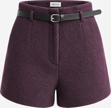 EDITED - Loosefit Calças 'Tia' em vermelho: frente