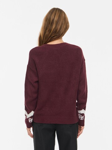VILA - Jersey 'YULE' en rojo